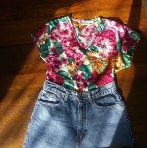 *SOLD*Sleep Solutions satiny Crop top